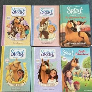 “Spirit” Riding Free lot of 6 books (youth literature for horse 🐴 ♥️ lovers)